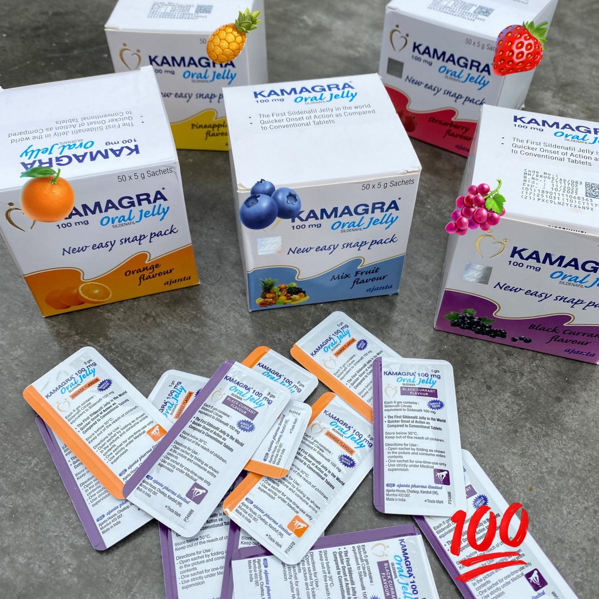 2 dėžutės Kamagra Oral Gel [100 mg × 100 paketėlių] akcijoje, nusipirkite 1 ir gaukite 1 nemokamai
